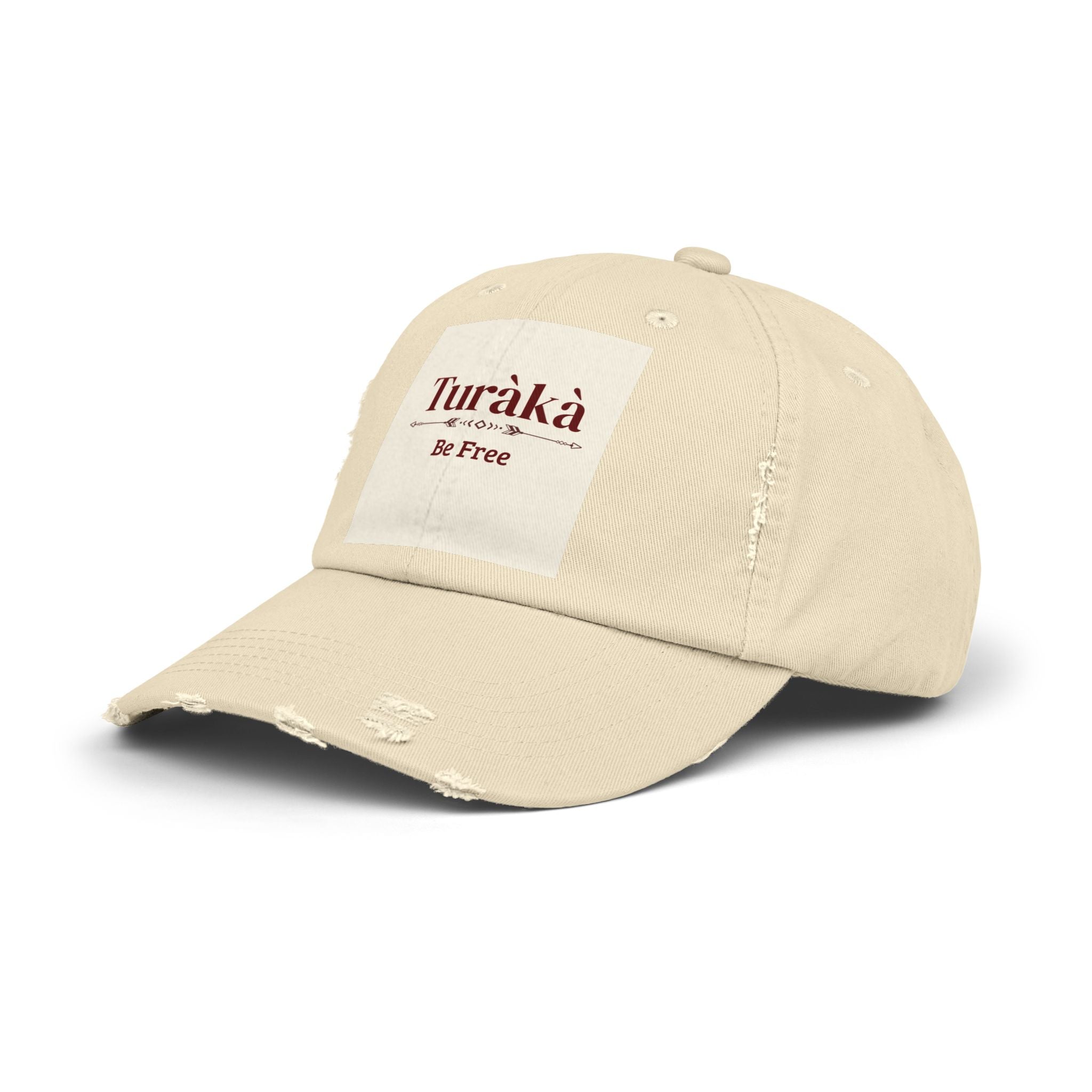 Turàkà "Be Free" Unisex Distressed Cap