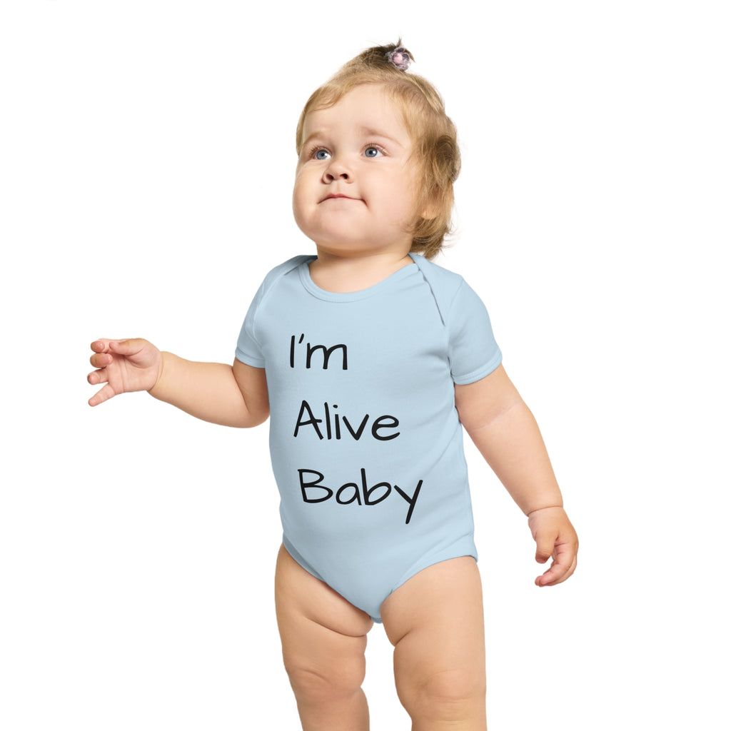 Short Sleeve Baby Onesie