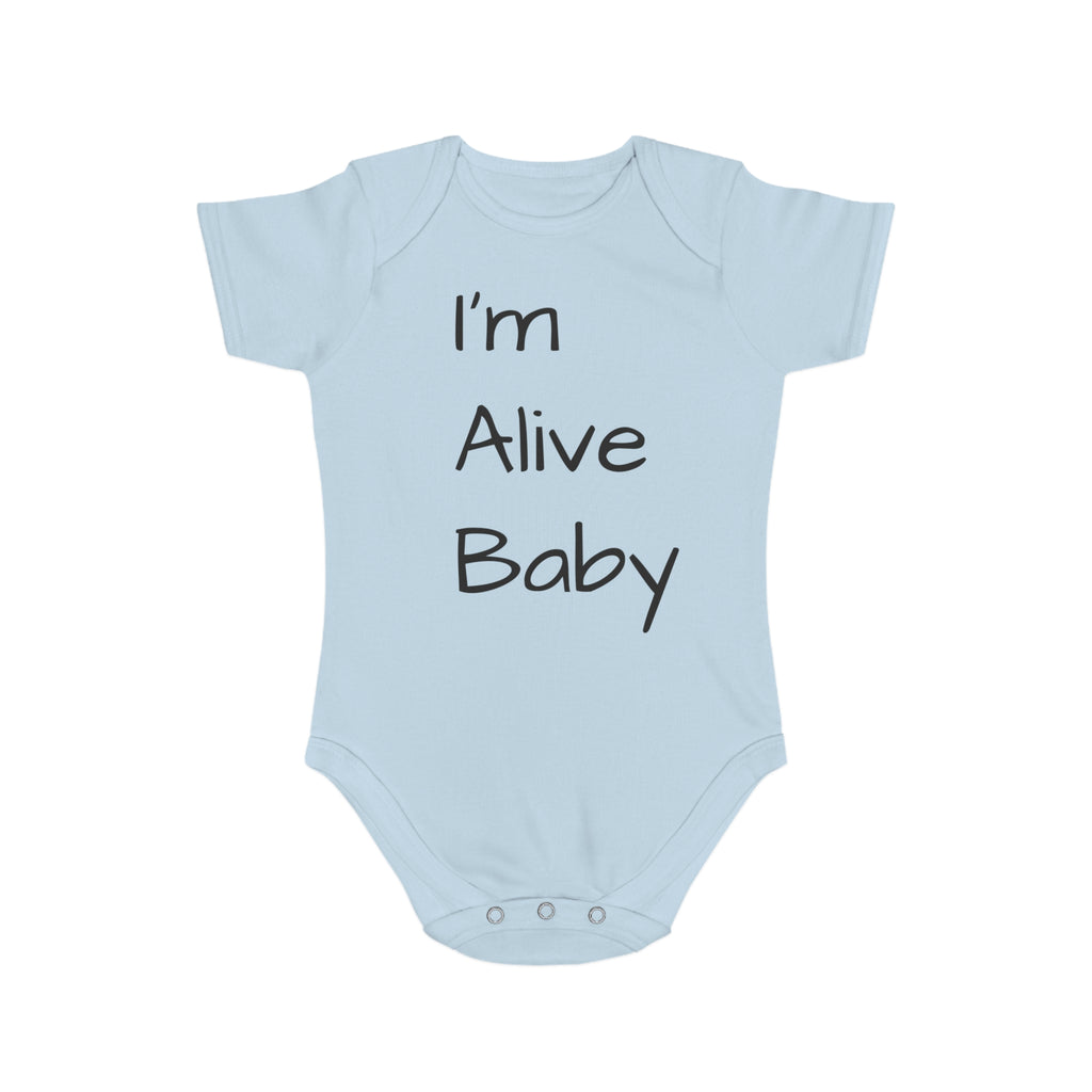 Short Sleeve Baby Onesie