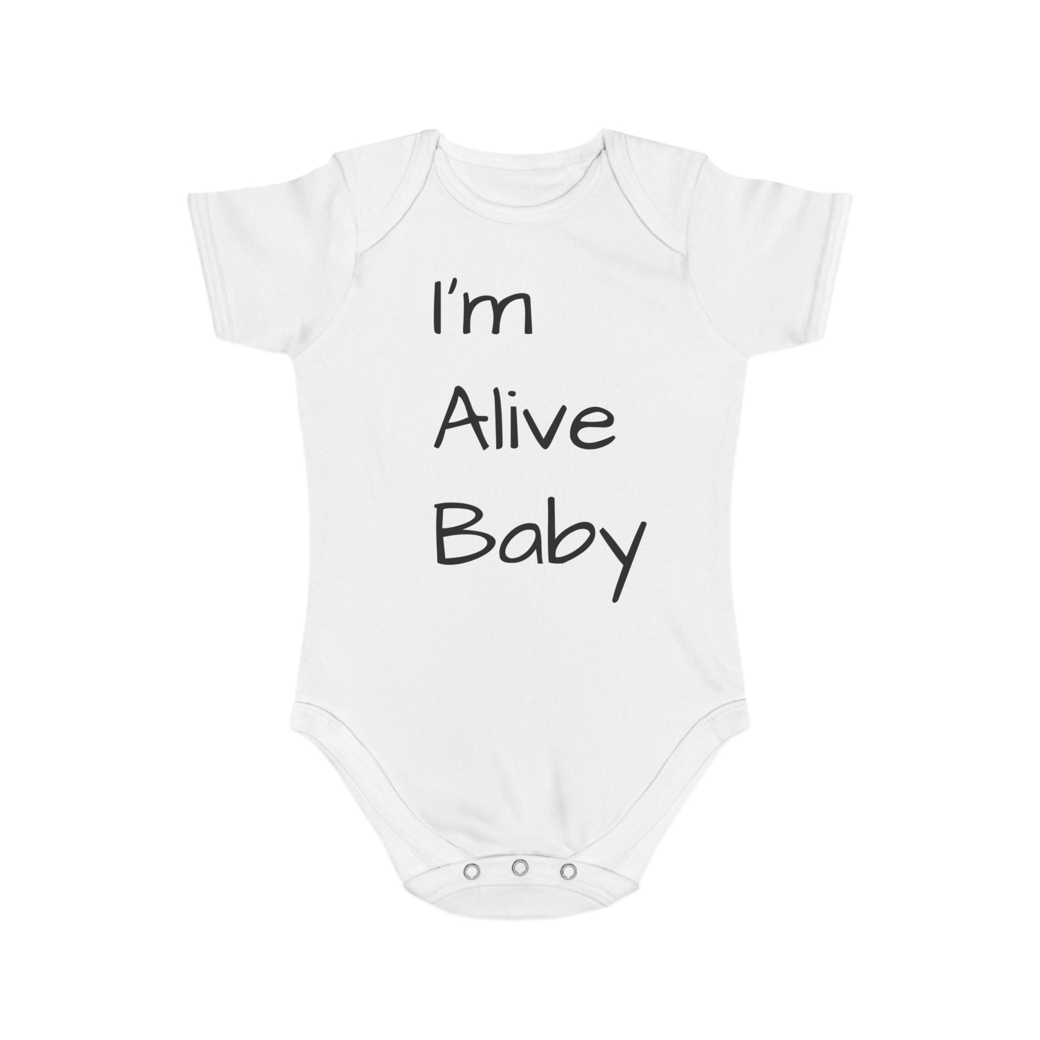 Short Sleeve Baby Onesie